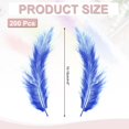 thumbnail image 2 of 200 Pack Fluffy Turkey Marabou Feather,Blue Natural Turkey Feather, 2 of 5