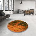 thumbnail image 4 of Ahgly Company Tapis Rectangulaire Lavable en Machine Intérieur Transitionnel Rouge Safran, 7 Pieds x 9 Pieds, 4 of 7