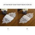 thumbnail image 3 of ZheElen Thé Table Drapeau TV Armoire Couverture Tissu Ride Résistant et Élégant Restaurants Champagne 26 * 120CM, 3 of 6