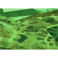 thumbnail image 1 of Ahgly Company Machine Washable Indoor Rectangle Transitional Green Area Rugs, 2' x 5', 1 of 7