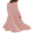 thumbnail image 3 of EIMELI Robes Longues Décontractées à Manches Longues pour Femmes, 3 of 5
