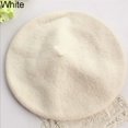 thumbnail image 1 of Classic Solid Color Winter French Style Beret Artist Hat Casual Women Cap Gift, 1 of 10
