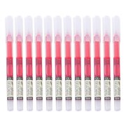 Red Straight Liquid Type Fast-Drying Rollerball Pen Ballpoint Pen Black Pen Gel Ink Pen Student Stationery Pen Carbon Pen Wholesale 48Ml