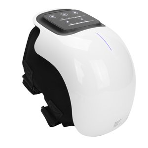 Massager du genou chauffé, masseur du genou vibrant Massage du genou rouge clair Masseuse du genou pour masseur de genou électrique Douleur pour massage du genou