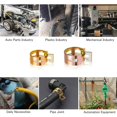 thumbnail image 3 of Bgsha 10 pcs Spring Hose Clips/Fuel Clamps Air Gas Water Pipe Self Clamping, 3 of 5