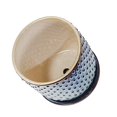 thumbnail image 2 of Sagebrook Home CERAMIC 6" DOTTED PLANTER SAUCER, BLUE, 2 of 2