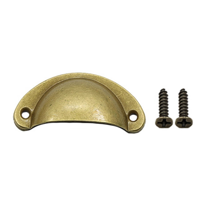 EGNMCR Classical Cup Handle Pull Kitchen Cupboard Cabinet Door Furniture Drawer Drawer handle