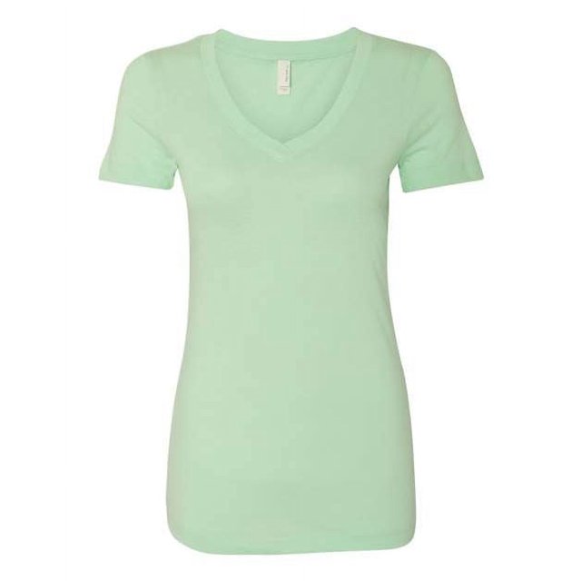 Next Level Womens Ideal V, XS, Mint