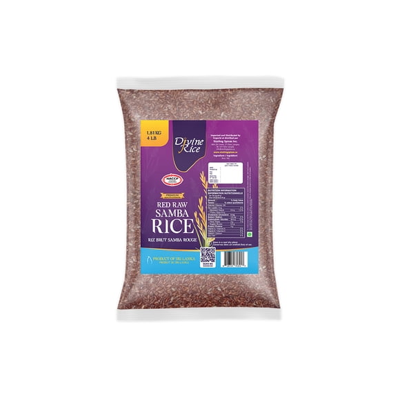 Red Raw Samba Divine Rice (4LB)