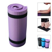 Non-Slip Durable Mat Portable Solid Soft Fitness Yoga Mat, 23.6 x 9.8 x 0.6inch