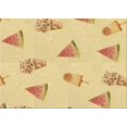 thumbnail image 1 of Ahgly Company Machine Washable Indoor Rectangle Transitional GoldenRod Gold Area Rugs, 7' x 10', 1 of 7