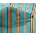 thumbnail image 3 of oneOone Viscose Chiffon Fabric Multicolor Stripe Print Fabric By The Yard 42 Inch Wide, 3 of 3