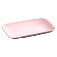 thumbnail image 2 of Rectangular Plastic Serving Plates Large Capacity | Fruit Sausage Snack Tray, Durable & Easy Clean, 24.5x14.5cm, Hot Pot Barbecue Platter for Entertaining, 2 of 8