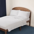 thumbnail image 2 of Mainstays Kids Microfiber Bed Sheet Set, Queen, Grey Grid, 4 Pieces, 2 of 8