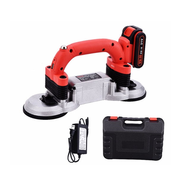 Electric Tile Tiling Machine Tile Vibration Power Tool Wall Floor Tile Suction Cup Vibrator Tiling Tool ,Easy to Use
