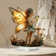 thumbnail image 4 of Fairy Tale Colors Fairy Ornament Home Study Bedroom Desktop Decoration Dreamy Assembly Prop, 4 of 6
