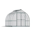 thumbnail image 1 of Canopia by Palram Bella 8 ft. x 8 ft. Greenhouse Kit - Silver, 1 of 7
