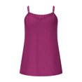 thumbnail image 4 of ohmzyzo Womens Plus Size Tank Tops V Neck Sleeveless Cami Adjustable Spaghetti Strap Camisole Summer Basic Tank Shirts, 4 of 6