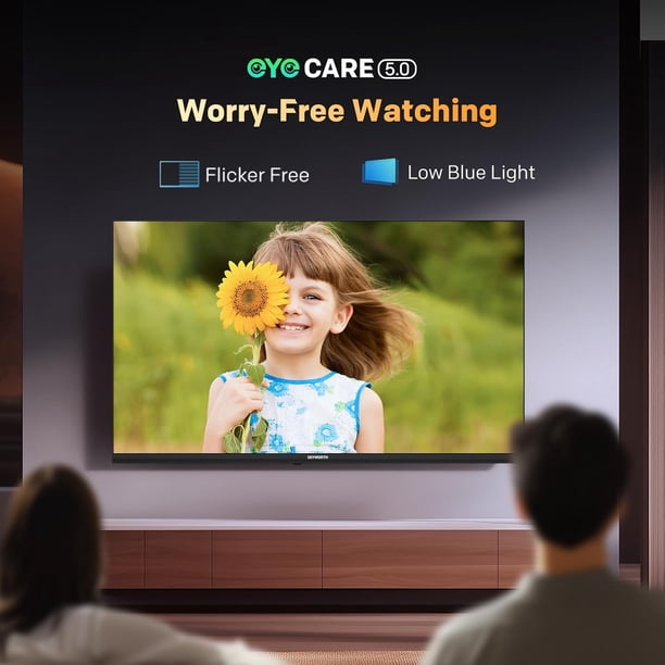 SKYWORTH 32 Inch QLED Smart TV, HD TV Compatible with Google TV
