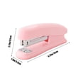 thumbnail image 2 of Maplenight ABS Stapler Compact Portable Office Student Stationery Macaron Colored Medium Size 50 Sheets Capacity, 2 of 6