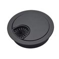 thumbnail image 1 of 60mm Bureau en Métal Oeillet Câble de Table Rangé Trou de Fil Couverture Chrome Brosse, 1 of 6
