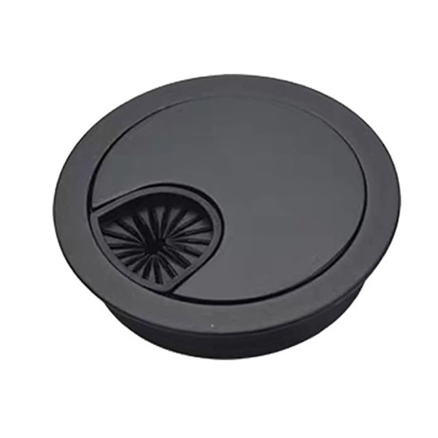 60mm Bureau en Métal Oeillet Câble de Table Rangé Trou de Fil Couverture Chrome Brosse
