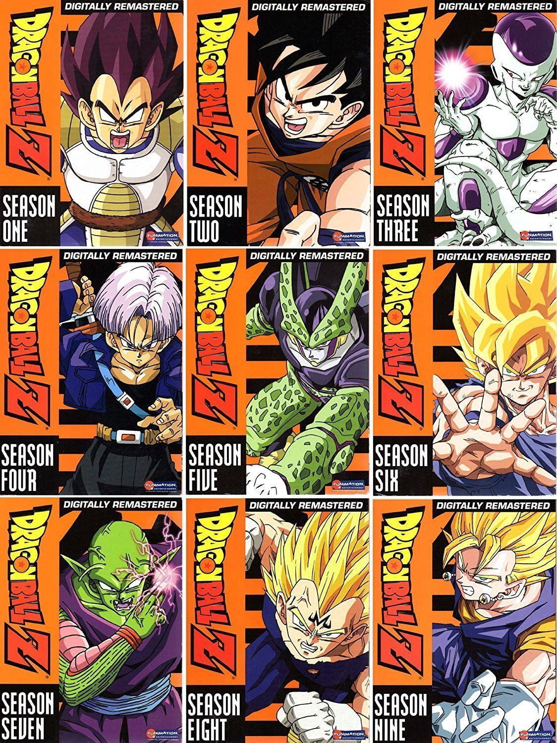 Dragon Ball Z The Complete UNCUT Series Season 1-9 (DVD) - Walmart.ca
