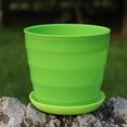 thumbnail image 4 of Fridja Clearance Under 5$ Colourful Plastic Flower Pot Succulent Flowerpot Home Office Decor, 4 of 6