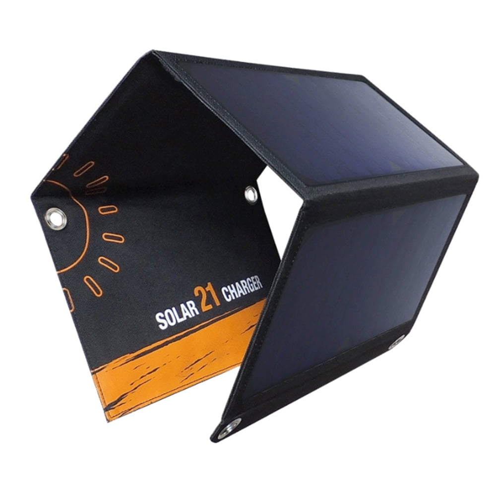 Solar Charger Power Bank ，Portable Solar Phone Charger Outputs External