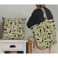 thumbnail image 5 of Soimoi BeigePolyester Crepe Fabric Gardening Tools & Hardware Decor Fabric Printed Yard 52 Inch Wide, 5 of 5