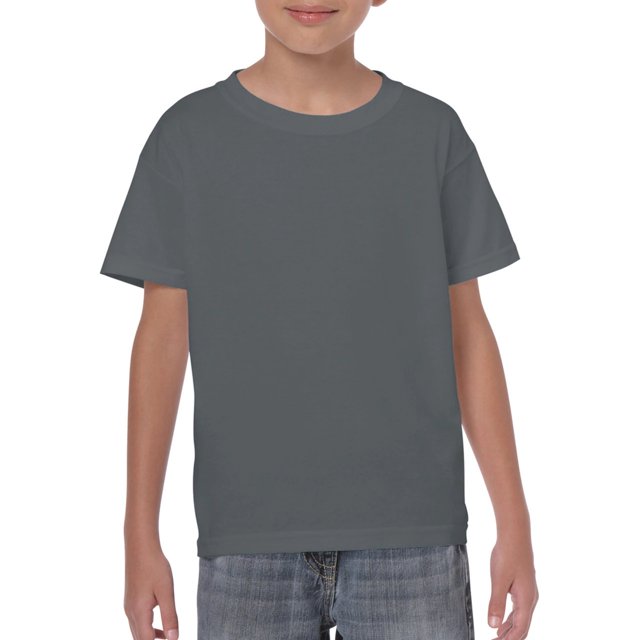 Gildan T-Shirt en Coton Épais pour Enfants (Lot de 2)