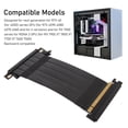 thumbnail image 4 of Câble Riser PCIE 4.0 X16 Haute Vitesse Flexible Câble d'Extension GPU RTX 4090 RTX 7900 XT, 4 of 7