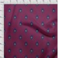 thumbnail image 3 of oneOone Silk Tabby Fabric Peacock Feather Ikat Decor Fabric Printed BTY 42 Inch Wide, 3 of 4