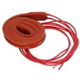 thumbnail image 3 of Silicone Heating Tube, Heating Belt Insulation Soft Waterproof 15 X 1000mm Flexible  For Oil Pipe DC12V, 3 of 8