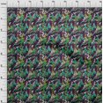 thumbnail image 4 of oneOone Cotton Silk Purple Fabric Abstract Sewing Material Print Fabric By The Yard 42 Inch Wide, 4 of 4