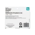 thumbnail image 4 of Pen+Gear Dry Erase Markers, Chisel Tip, Black Ink, 4 Count, 4 of 6