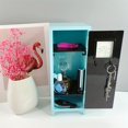thumbnail image 3 of 1pc Doll Clothes Storage Closet, Doll Metal Toy Locker With Accessories, Mini Lockers, 3 of 4