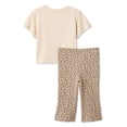 thumbnail image 2 of George Baby Girls' Two Piece T-Shirt and Pant Set, 2 of 2