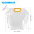 thumbnail image 2 of Unique Bargains 5L Collapsible Water Container Bag, Plastic Storage Jug Folding Water Bag, 2 Pack Clear, 2 of 7