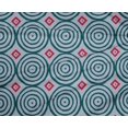 thumbnail image 4 of oneOone Polyester Lycra Fabric Diamond & Circle Block Decor Fabric Printed BTY 56 Inch Wide, 4 of 4