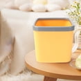 thumbnail image 4 of Desktop Trash Can, Small Wastebasket for Office Desk, Home Living Room, Car, Restaurant, Compact Storage Bin, Plastic Construction, Anti-Slip Base, 4 of 9