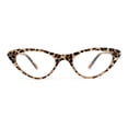 thumbnail image 3 of Lunettes de Lecture Classiques Emblématiques et Tendance à Oeil de Chat Ajustées Tortue +1,75, 3 of 4