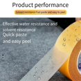 thumbnail image 3 of Double Sided Carpet Tape Heavy Duty, High Stickiness Rug Tape With Easy Tear, 66ft Tape, 3 of 5