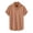 Khaki, variant on ZMFXJPE Men's Dress Shirt Button up Short Sleeve Work Shirts Casual Summer Beach Wedding Hawaiian Shirts with Pocket Vacation Shirt Loose Fit,L