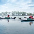thumbnail image 2 of Costway Single Sit-on-Top Fishing Kayak Single Kayak Boat W/Fishing rod holders & Paddle, 2 of 10