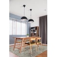 thumbnail image 4 of Tapis d'extérieur lavable Largo ivoire & vert 7 pi x 9 pi, 4 of 9