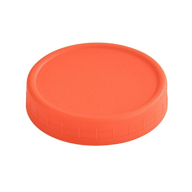CUITING 1PC Wide Mouth Plastic Mason Jar Lids Unlined White Ribbed Lids 86mm Closure Bags & lids & Boxes Extra Offer