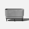 thumbnail image 1 of Veradek Demi Series Raised 30" Long Plastic-Stone Planter, 1 of 8