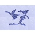 thumbnail image 1 of Ahgly Company Machine Washable Indoor Rectangle Transitional Lavender Blue Area Rugs, 2' x 3', 1 of 7