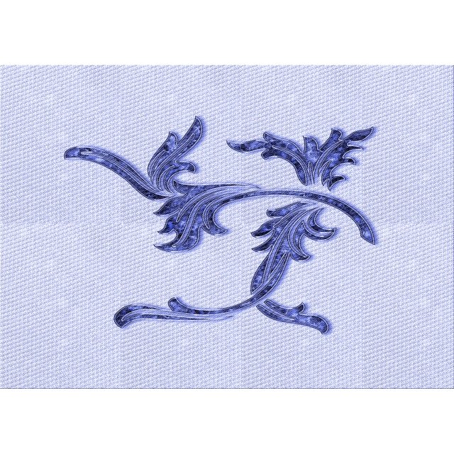 Ahgly Company Machine Washable Indoor Rectangle Transitional Lavender Blue Area Rugs, 2' x 3'